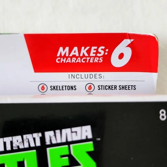 3D Character Creator Teenage Mutant Ninja Turtles Deluxe Refill Pack Novelty Toy - Picture 6 of 7